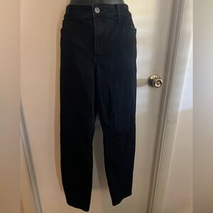 Black Skinny Jeans – Size 16, Stretch Fit with 5 Pockets
